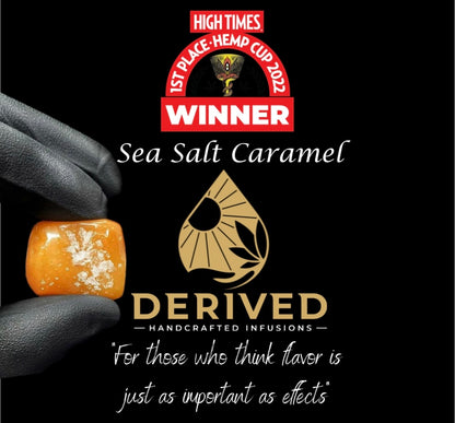 Derived Handcrafted Sea Salted Carmels 160mg